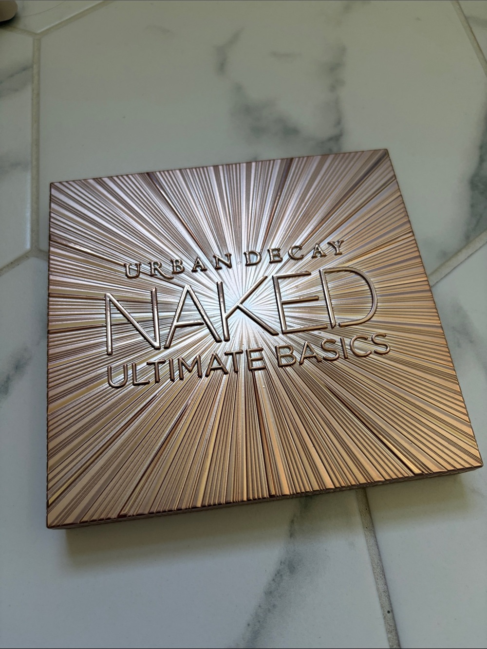 Urban Decay Naked Ultimate Basics Eyeshadow Palette - Rose Gold Case